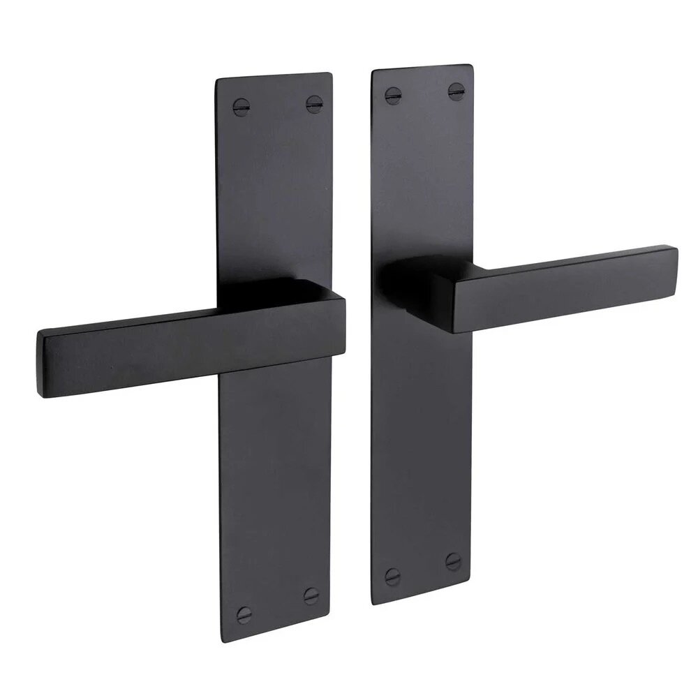 Mooi Deurbeslag Deurbeslag set Nova op schild blind met loopslot - deurbeslag - Mooi Deurbeslag