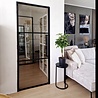 Loftdeur Stalen scharnierdeur helder glas met kozijn 231.5x93 cm rechtsdraaiend Loftdeur Stalen scharnierdeur helder glas met kozijn 231.5x93 cm rechtsdraaiend
