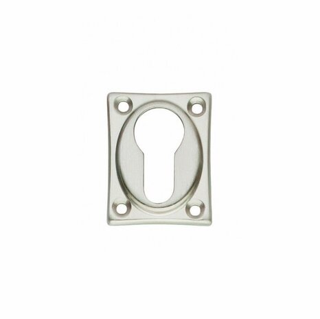 Intersteel Set Cilinderrozetten rechthoekig in mat nikkel Intersteel Set Cilinderrozetten rechthoekig in mat nikkel