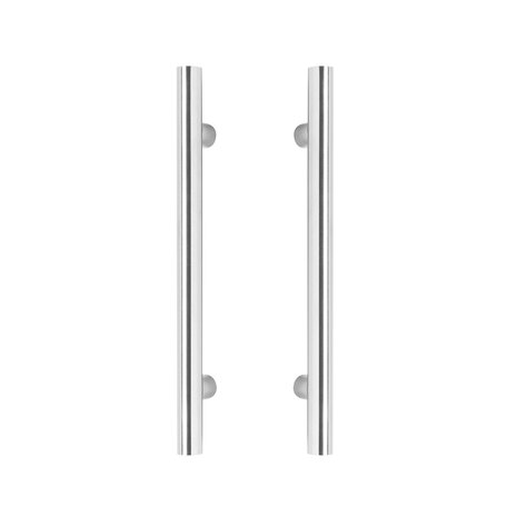 Intersteel Deurgrepen set 300x65mm T-vorm geborsteld RVS