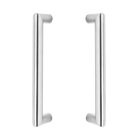 Intersteel Deurgrepen set recht-90 graden 200mm geborsteld RVS Intersteel Deurgrepen set recht-90 graden 200mm geborsteld RVS