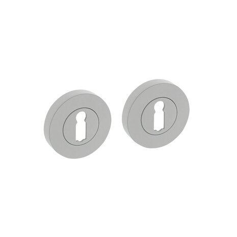 Intersteel Sleutelrozetten rond wit - voor sleutelslot - Intersteel