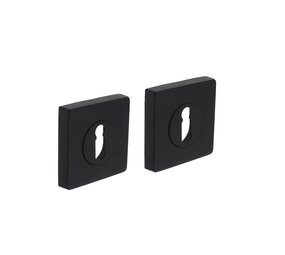Intersteel Sleutelrozetten vierkant mat zwart Intersteel Sleutelrozetten vierkant mat zwart