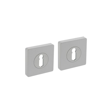 Intersteel Sleutelrozetten vierkant wit - voor sleutelslot - Intersteel