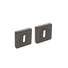 Intersteel Rozetten met sleutelgat vierkant antraciet grijs - deurbeslag - Intersteel Intersteel Rozetten met sleutelgat vierkant antraciet grijs - deurbeslag - Intersteel
