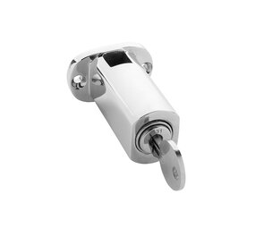 De Oude Deurklink Espagnolet slot glanzend nikkel