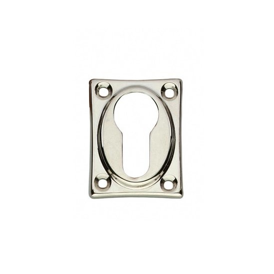 Intersteel Cilinderrozetten rechthoekig nikkel