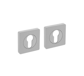 Intersteel Cilinderrozetten vierkant wit Intersteel Cilinderrozetten vierkant wit