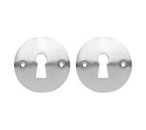 De Oude Deurklink Sleutelrozet rond mat nikkel