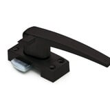 Dulimex Raamsluiting zwart met ventilatie stand, rechts Dulimex Raamsluiting zwart met ventilatie stand, rechts