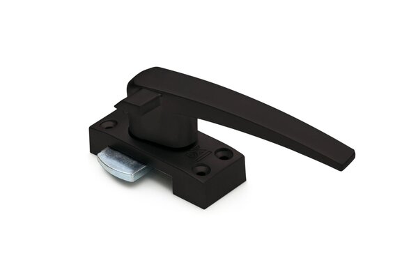 Dulimex Raamsluiting zwart met ventilatie stand, rechts Dulimex Raamsluiting zwart met ventilatie stand, rechts