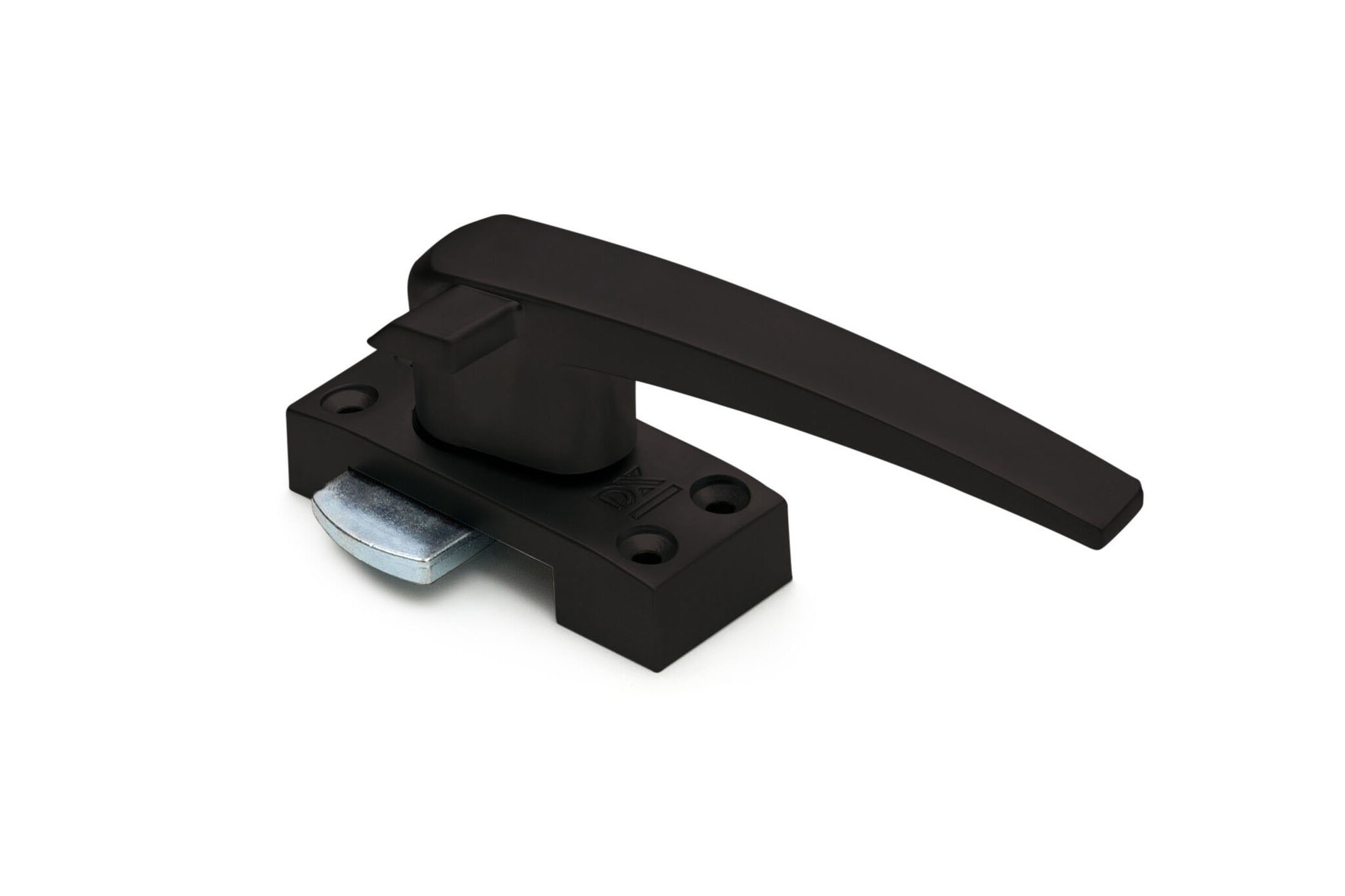 Dulimex Raamsluiting zwart met ventilatie stand, rechts