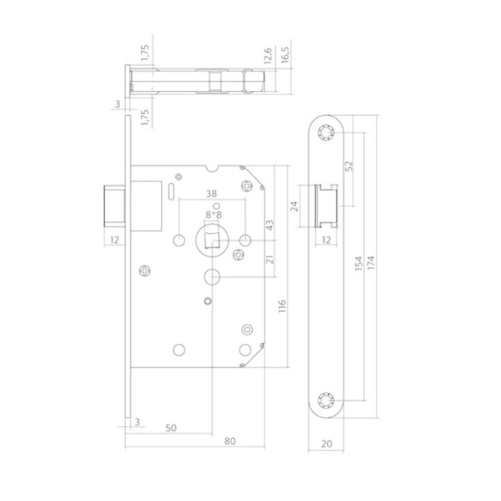 Mooi Deurbeslag Deurbeslag set loopslot en deurklink Luxor mat zwart Mooi Deurbeslag Deurbeslag set loopslot en deurklink Luxor mat zwart