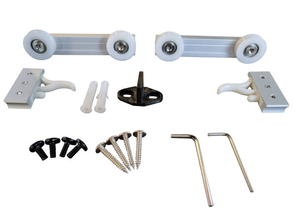 Loftdeur Extra optie set roller voor modern schuifdeursysteem