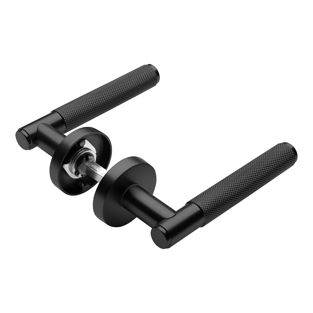 Mooi Deurbeslag Deurklink Luxor in mat zwart Mooi Deurbeslag Deurklink Luxor in mat zwart