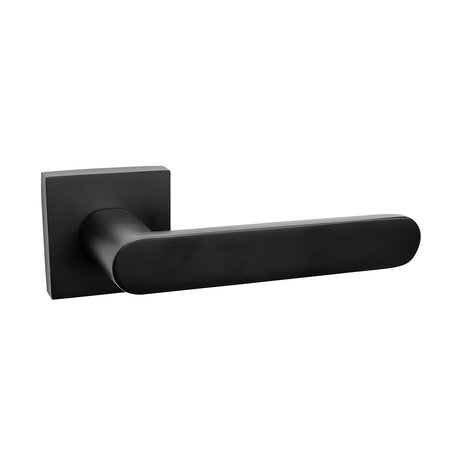 Mooi Deurbeslag Deurklink Linee mat zwart geveerd - deurbeslag voor binnendeur - Mooi Deurbeslag Mooi Deurbeslag Deurklink Linee mat zwart geveerd - deurbeslag voor binnendeur - Mooi Deurbeslag