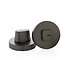 Antraciet grijs wc slot Luxor rond Antraciet grijs wc slot Luxor rond