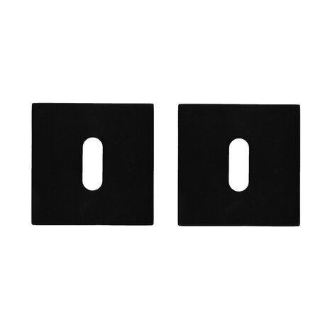 Mooi Deurbeslag Sleutel rozet zwart Nova21