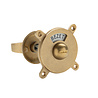 De Oude Deurklink WC sluiting Resident messing getrommeld - toilet badkamer sluiting met vrij-bezet indicator | De Oude Deurklink De Oude Deurklink WC sluiting Resident messing getrommeld - toilet badkamer sluiting met vrij-bezet indicator | De Oude Deurklink