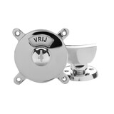 De Oude Deurklink WC sluiting Resident glanzend nikkel De Oude Deurklink WC sluiting Resident glanzend nikkel