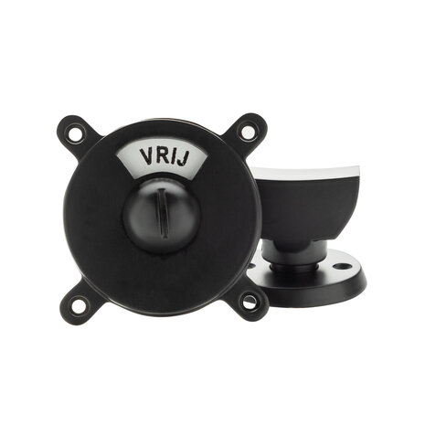 De Oude Deurklink WC sluiting Resident zwart