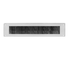 Intersteel Tochtwering rechthoek geborsteld rvs Intersteel Tochtwering rechthoek geborsteld rvs