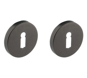 Intersteel Rozetten met sleutelgat antraciet grijs Intersteel Rozetten met sleutelgat antraciet grijs