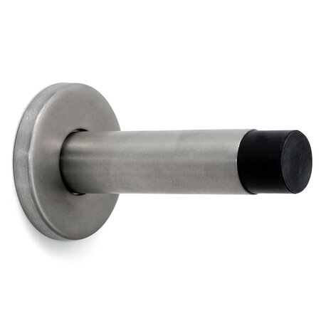 Dulimex Deurstopper wandmodel vlakke bovenkant 50x86 mm RVS - muurbescherming - Dulimex Dulimex Deurstopper wandmodel vlakke bovenkant 50x86 mm RVS - muurbescherming - Dulimex