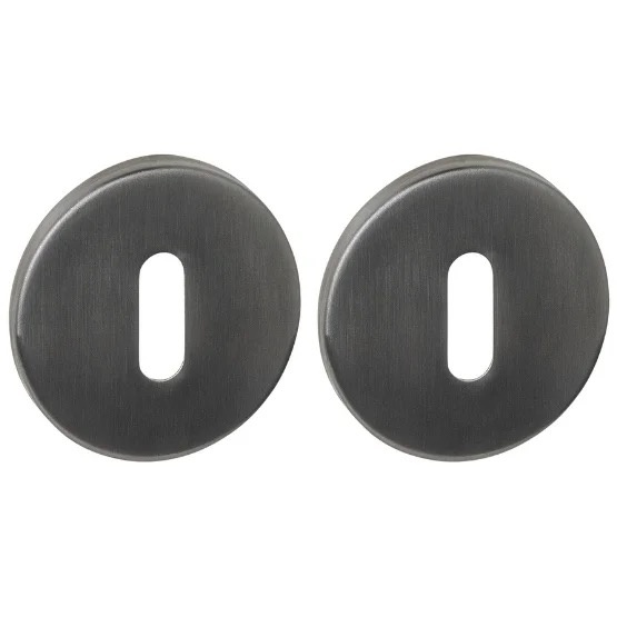 Intersteel Sleutelrozetten verdekt PVD antraciet grijs