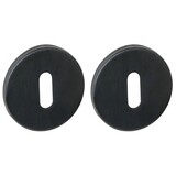 Intersteel Sleutelrozetten verdekt PVD zwart Intersteel Sleutelrozetten verdekt PVD zwart