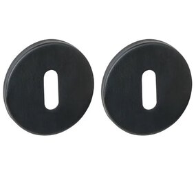 Intersteel Sleutelrozetten verdekt PVD zwart