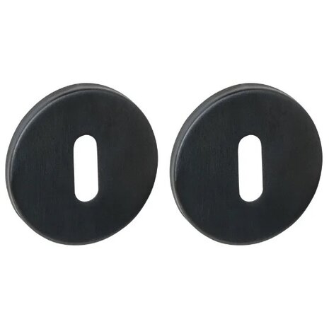 Intersteel Sleutelrozetten verdekt PVD zwart Intersteel Sleutelrozetten verdekt PVD zwart