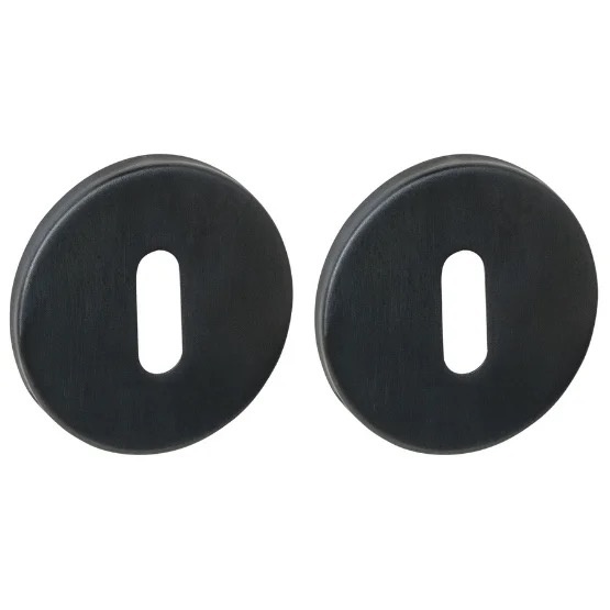 Intersteel Sleutelrozetten verdekt PVD zwart