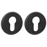 Intersteel Cilinderrozetten verdekt PVD zwart Intersteel Cilinderrozetten verdekt PVD zwart