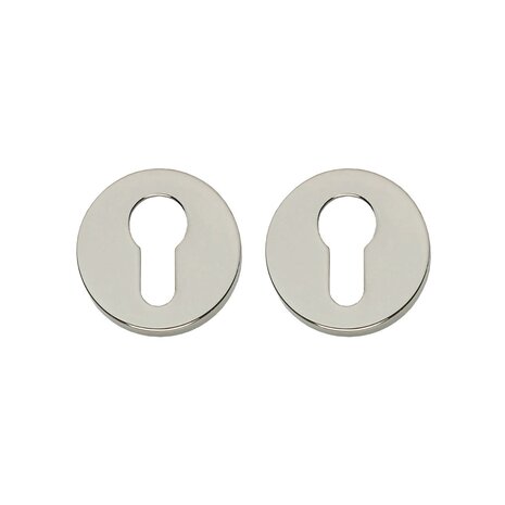 Intersteel Cilinderrozetten nikkel - per set voor binnendeur Intersteel Cilinderrozetten nikkel - per set voor binnendeur