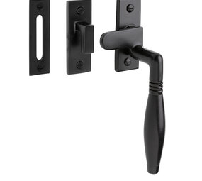 De Oude Deurklink Raamsluiting Klassiek mat zwart rechts De Oude Deurklink Raamsluiting Klassiek mat zwart rechts