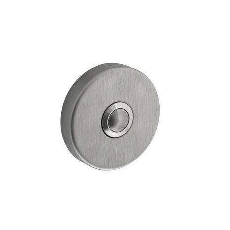 Intersteel Deurbel rond verdekt ø53x10 geborsteld rvs Intersteel Deurbel rond verdekt ø53x10 geborsteld rvs