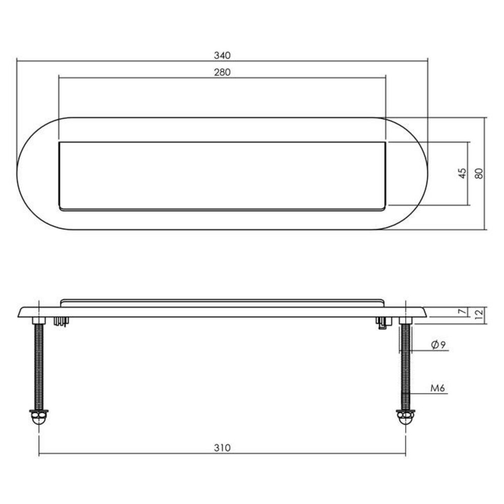 Intersteel Voordeurset SKG3 zwart RVS compleet met deurklink, bel, brievenbus en tochtklep Intersteel Voordeurset SKG3 zwart RVS compleet met deurklink, bel, brievenbus en tochtklep