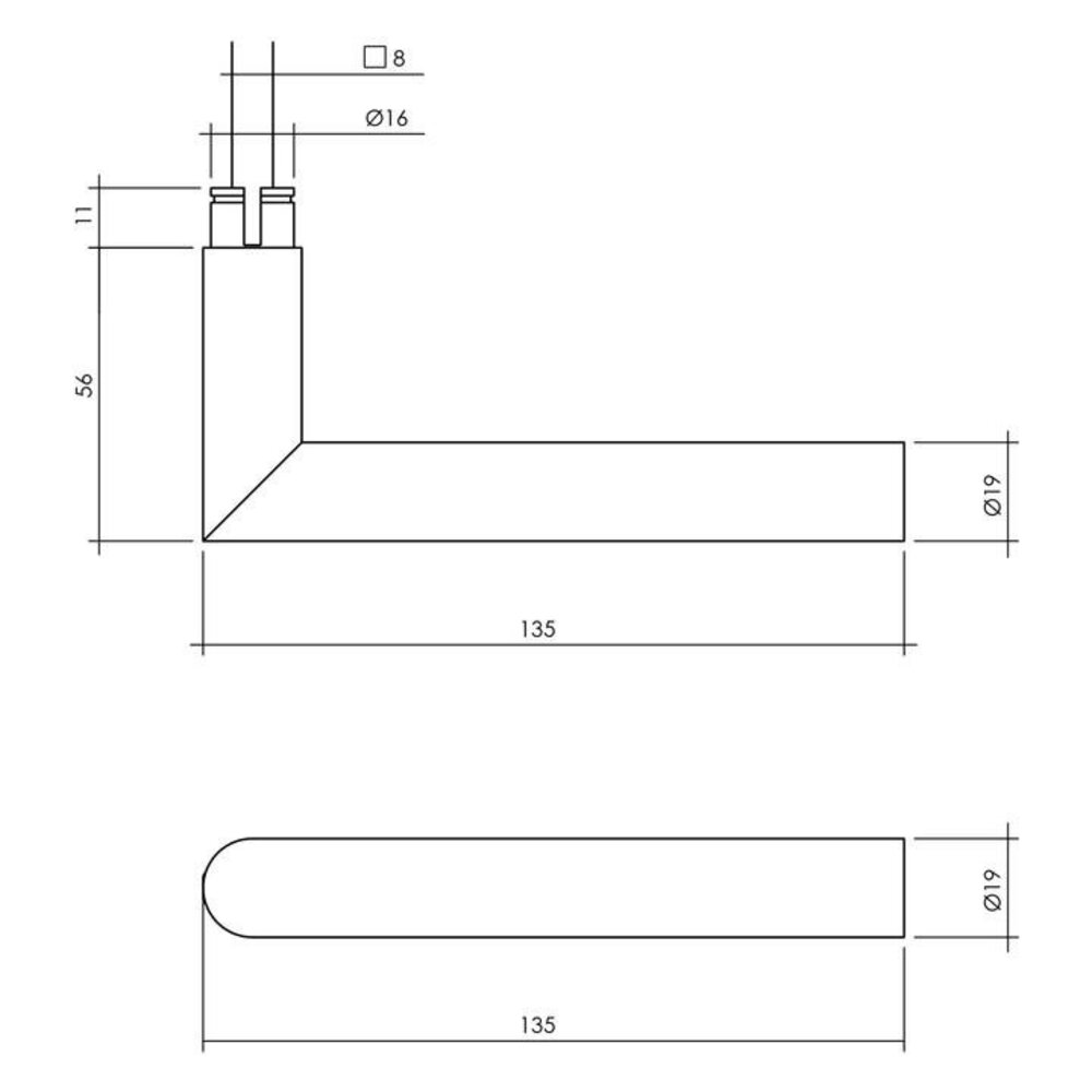 Intersteel Voordeurset SKG3 zwart RVS compleet met deurklink, bel, brievenbus en tochtklep Intersteel Voordeurset SKG3 zwart RVS compleet met deurklink, bel, brievenbus en tochtklep
