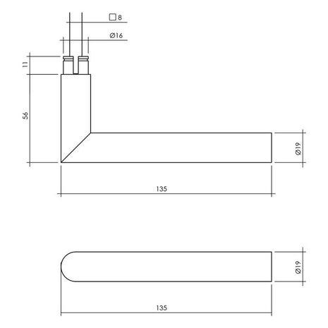 Intersteel Voordeurset SKG3 zwart RVS compleet met deurklink, bel, brievenbus en tochtklep Intersteel Voordeurset SKG3 zwart RVS compleet met deurklink, bel, brievenbus en tochtklep