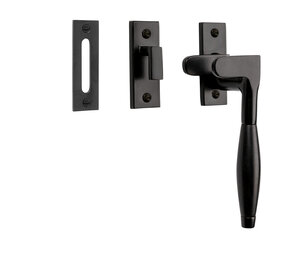 De Oude Deurklink Raamsluiting Klassiek ventilatiestand mat zwart rechts De Oude Deurklink Raamsluiting Klassiek ventilatiestand mat zwart rechts