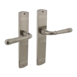 Intersteel Deurklink Helena op schild blind nikkel mat Intersteel Deurklink Helena op schild blind nikkel mat