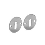 Intersteel Sleutelrozet rond plat 50mm geborsteld RVS Intersteel Sleutelrozet rond plat 50mm geborsteld RVS