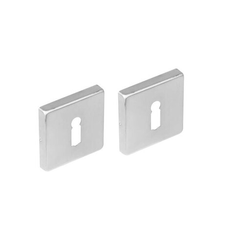 Intersteel Set sleutelrozetten vierkant geborsteld RVS Intersteel Set sleutelrozetten vierkant geborsteld RVS