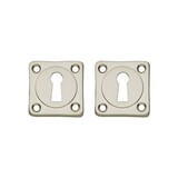 Intersteel Sleutelrozetten vierkant nikkel mat Intersteel Sleutelrozetten vierkant nikkel mat