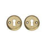 Intersteel Sleutelrozetten schroefgat messing getrommeld Intersteel Sleutelrozetten schroefgat messing getrommeld