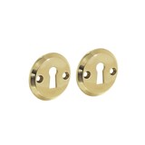 Intersteel Sleutelrozetten ø50x5mm messing gelakt Intersteel Sleutelrozetten ø50x5mm messing gelakt