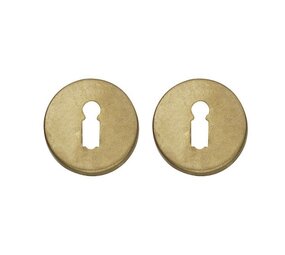 Intersteel Sleutelrozetten rond messing getrommeld