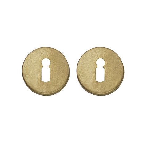 Intersteel Sleutelrozetten rond messing getrommeld Intersteel Sleutelrozetten rond messing getrommeld