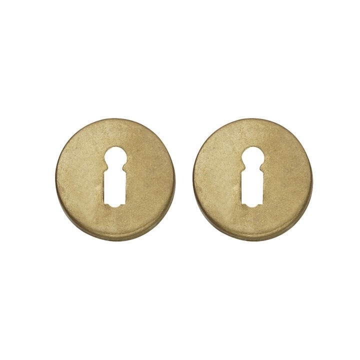 Intersteel Sleutelrozetten rond messing getrommeld